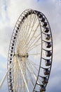 Ferris Wheel estrella or Star of puebla, mexico IX Royalty Free Stock Photo