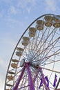 Ferris-wheel at the fair Royalty Free Stock Photo
