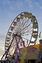 Ferris-wheel at the fair Royalty Free Stock Photo