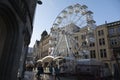 Ferris wheel in Fargate, Sheffield, UK Royalty Free Stock Photo