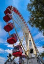 Ferris wheel in Geneva Geneve of Switzerland