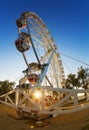 Ferris wheel go around at Lake Balaton Royalty Free Stock Photo