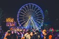 Ferris wheel in Hellfest, heavy metal festival