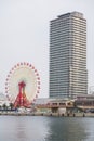 Ferris wheel at Port of Kobe, Japan Royalty Free Stock Photo