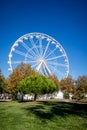 Ferris wheel in La Rochelle harbor, France