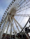 A Ferris wheel, in Liverpool. Royalty Free Stock Photo