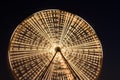 Ferris wheel at night Royalty Free Stock Photo
