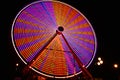 Ferris Wheel At Night Royalty Free Stock Photo
