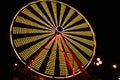 Ferris Wheel At Night Royalty Free Stock Photo