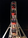 Ferris wheel at night Fremantle Perth Western Australia Royalty Free Stock Photo