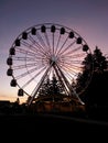 Ferris wheel at night twilight Fremantle Perth Western Australia Royalty Free Stock Photo