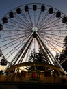 Ferris wheel at nightFremantle Western Australia Royalty Free Stock Photo