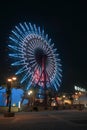 Ferris wheel illumination Kobe Japan Royalty Free Stock Photo