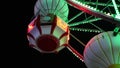 Ferris Wheel at Night, Mersin, Turkey