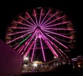 Ferris wheel at night