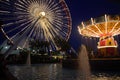 Ferris Wheel at night