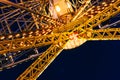 Ferris wheel at night time Royalty Free Stock Photo