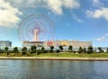 Ferris wheel in Odaiba district. Tokyo, Japan Royalty Free Stock Photo