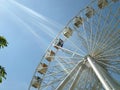 Kiev. Ferris wheel. Royalty Free Stock Photo