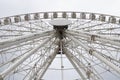 Ferris wheel in the old harbor of Marseille, France. Royalty Free Stock Photo