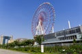 Odaiba Tokyo Ferris wheel in summer