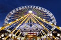 Ferris Wheel in Paris Amusement Park Royalty Free Stock Photo