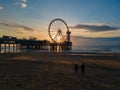 The Ferris Wheel The Pier at Scheveningen, The Hague, The Netherlands Royalty Free Stock Photo