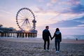 The Ferris Wheel The Pier at Scheveningen, The Hague, The Netherlands Royalty Free Stock Photo