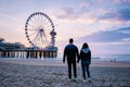 The Ferris Wheel The Pier at Scheveningen, The Hague, The Netherlands Royalty Free Stock Photo