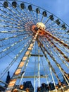 Ferris wheel in Poitiers city center France