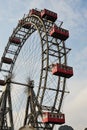 Ferris wheel at Prater park Royalty Free Stock Photo