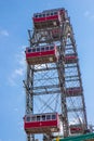 Ferris wheel in the Prater park in Vienna Royalty Free Stock Photo