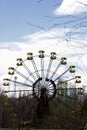 Ferris wheel in Pripyat ghost town, Chernobyl Royalty Free Stock Photo