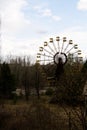 Ferris wheel in Pripyat ghost town, Chernobyl Royalty Free Stock Photo