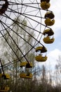 Ferris wheel in Pripyat ghost town, Chernobyl Royalty Free Stock Photo