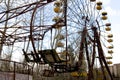 Ferris wheel in Pripyat ghost town, Chernobyl Royalty Free Stock Photo