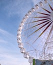 Ferris wheel in a public park