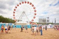 Ferris wheel at the 23rd Woodstock Festival Poland.