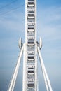 Ferris wheel by the sea Royalty Free Stock Photo