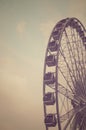 Ferris Wheel Silhouette Royalty Free Stock Photo