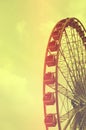 Ferris Wheel Silhouette Royalty Free Stock Photo