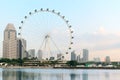 Ferris wheel - Singapore Flyer Royalty Free Stock Photo