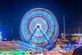Ferris Wheel Spinning Royalty Free Stock Photo