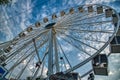 Ferris Wheel state fair. Royalty Free Stock Photo