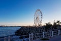 Ferris Wheel in Tomis Port Constanta Royalty Free Stock Photo