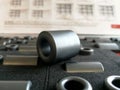 Ferrites for cable assembly for automotive applications Royalty Free Stock Photo