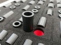Ferrites for cable assembly for automotive applications Royalty Free Stock Photo