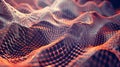 Ferrofluidal Frenzy: Fractal Gridscape