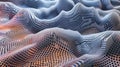 Ferrofluidal Frenzy: Fractal Gridscape