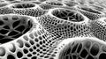 Ferrofluidal Frenzy: Fractal Gridscape